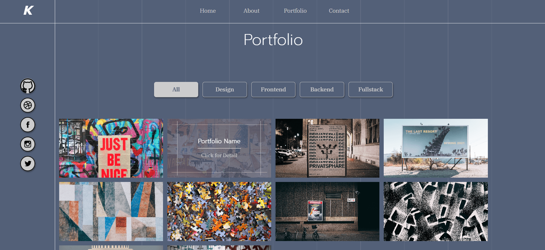 KALIE PORTFORLIO TEMPLATE.