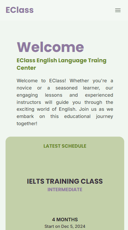 ECLASS ONLINE TEST.