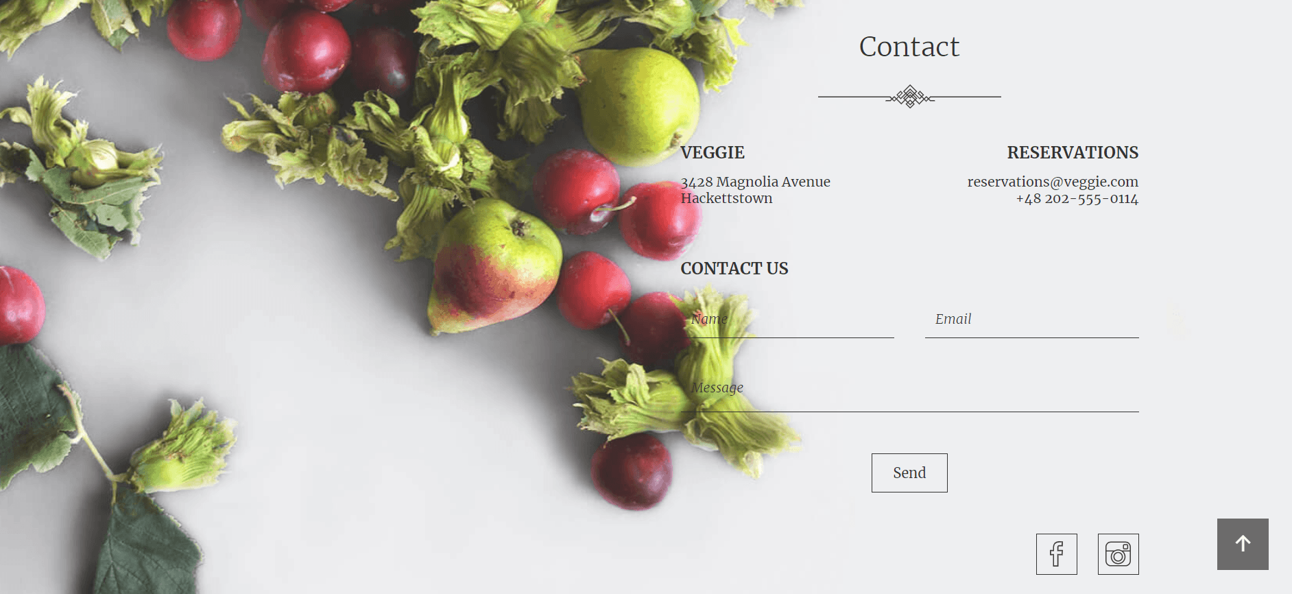 FOODFARM STATIC WEBSITE.