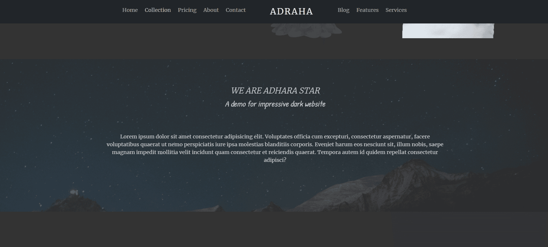 Adhara Adventure Template.