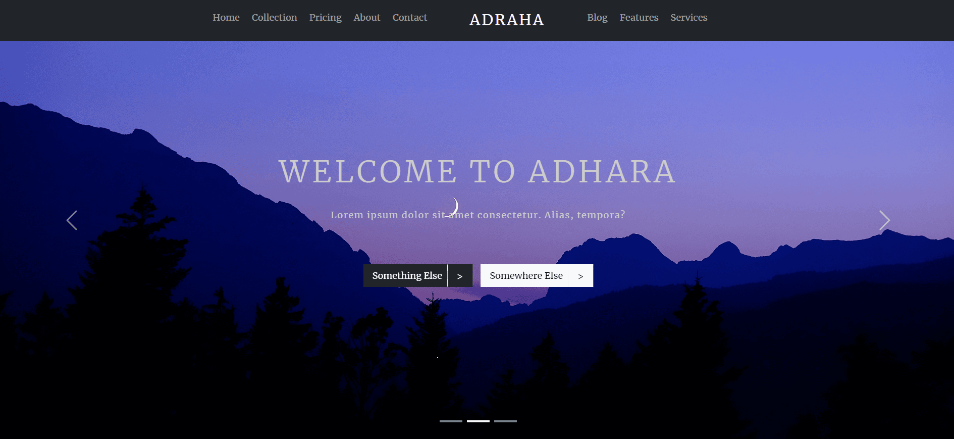 Adhara Adventure Template.